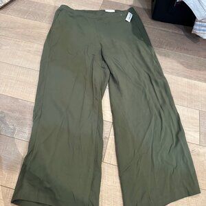 Old Navy Olive Wide Leg Pants